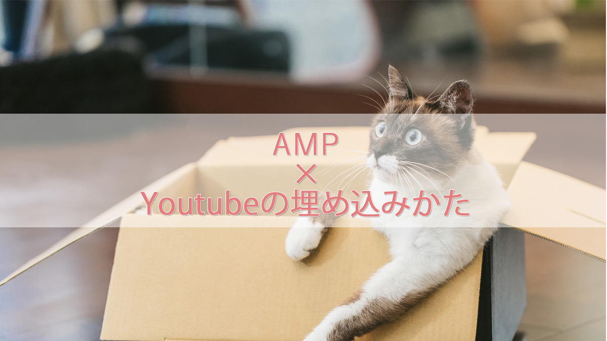 【AMP】TwitterなどのSNSやYoutubeを埋め込む方法