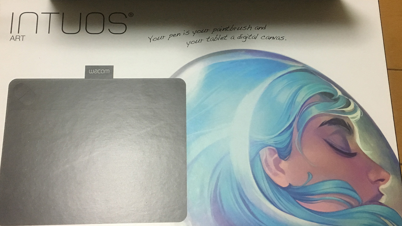 ペンタブを買い替えました。Intuos ペン&タッチのレビュー