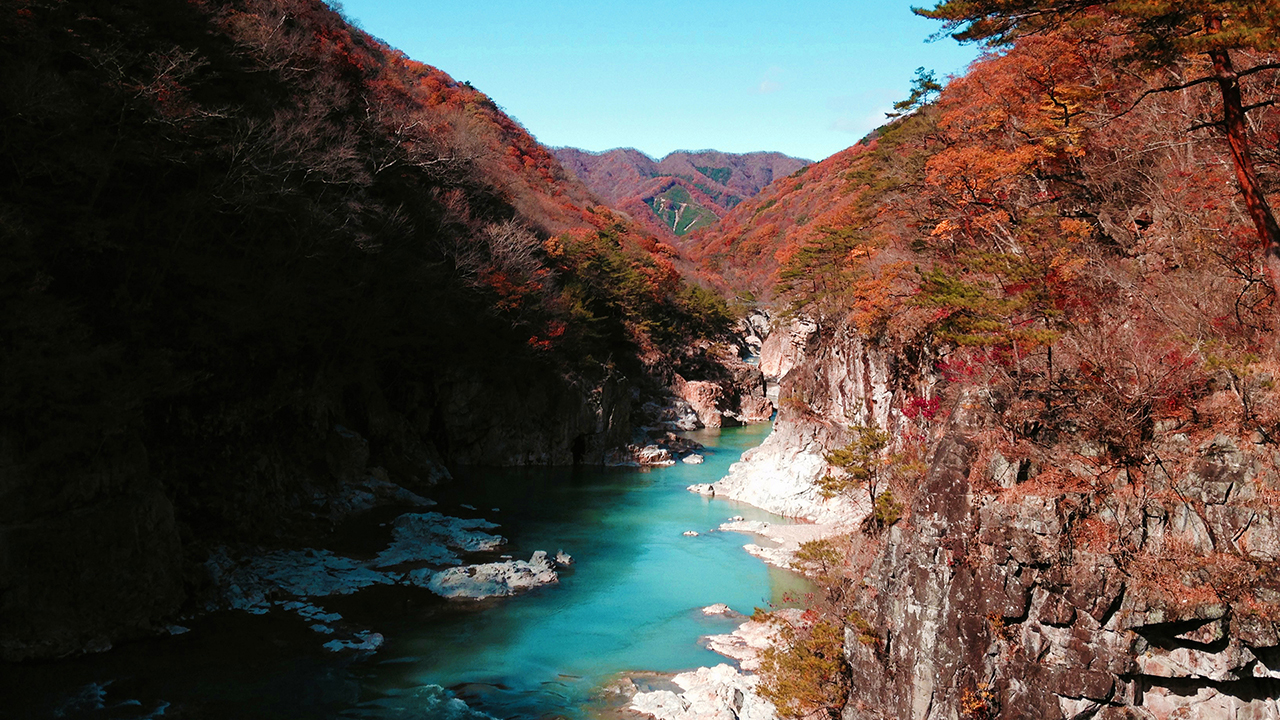 龍王峡から川治温泉へのハイキング！混浴温泉はあるのか？