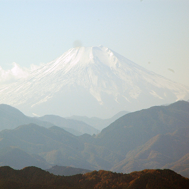 高尾山からの富士山