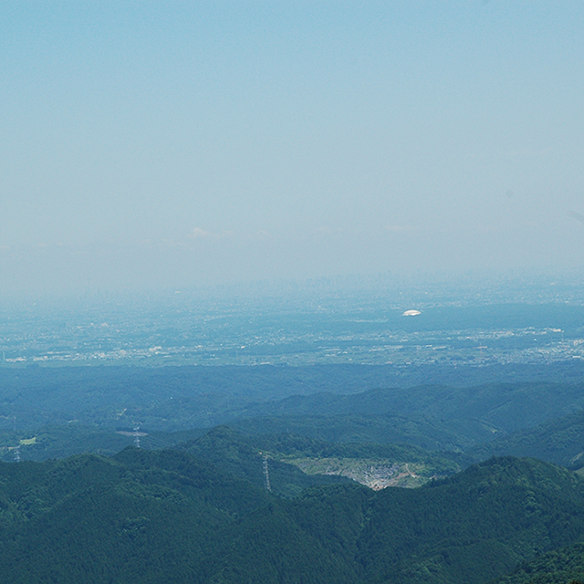 棒ノ折山山頂西武ドーム