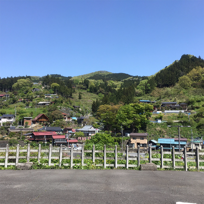 芦ヶ久保駅からの景色 