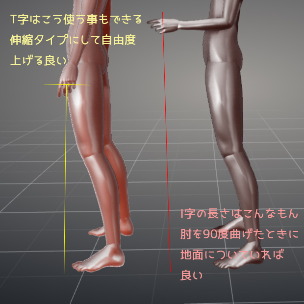 トレッキングポールの長さ