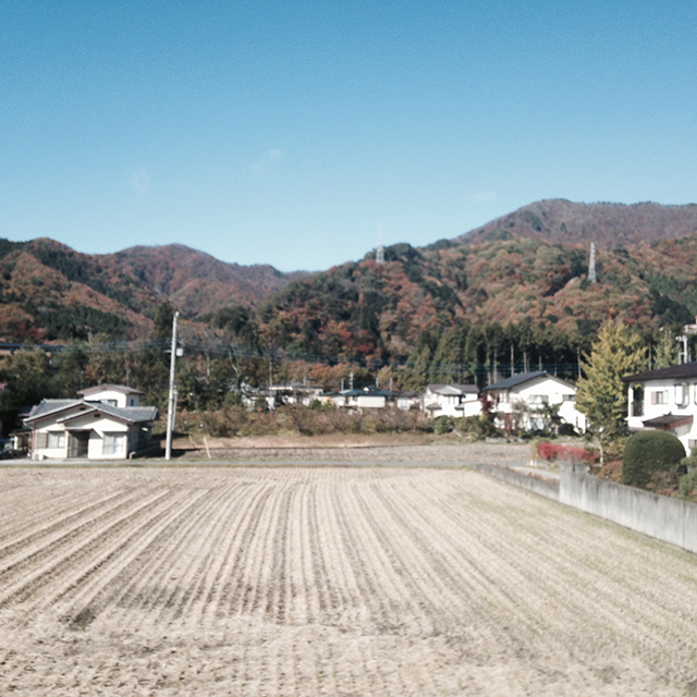 東武日光線の車窓