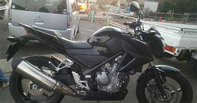 CB250F横から
