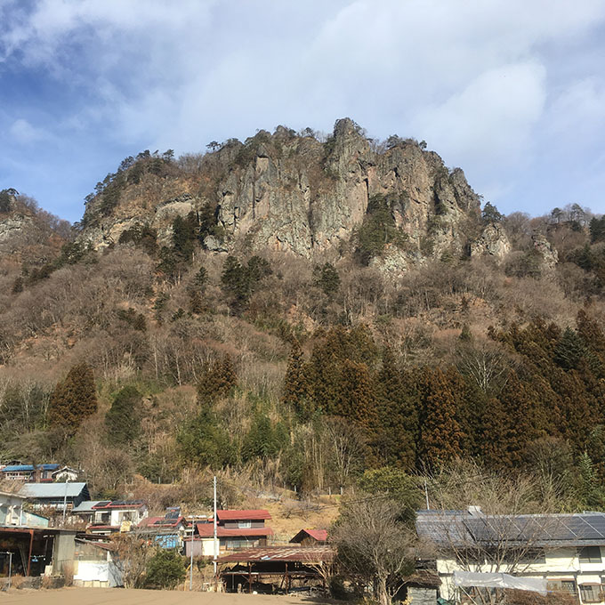 岩櫃山を攻めに行った時